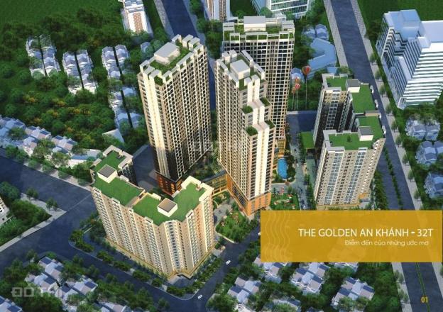 Bán căn hộ The Golden An Khánh 16tr/m2 với chiết khấu 3.5% 6749248