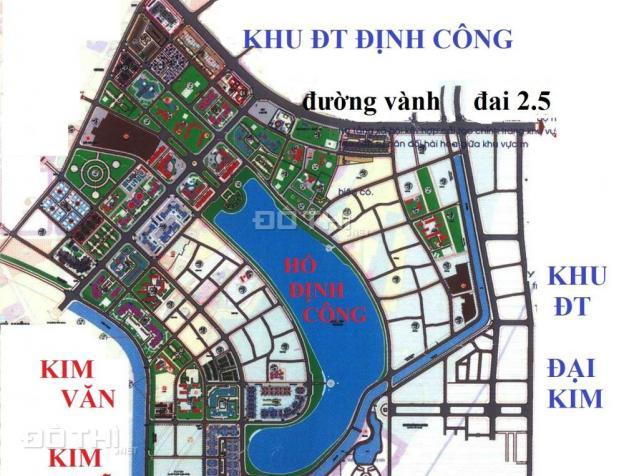 Bán nhà biệt thự, liền kề tại dự án khu đô thị Kim Văn Kim Lũ, 65m2, giá 66 tr/m2 (tiền đất) 6775020