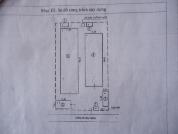 Bán xưởng 2.195 m2, khuôn viên 4.080 m2, nằm trong KCN Hố Nai 3, Trảng Bom, Đồng Nai 7334730