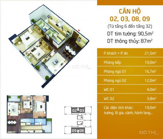 Bán căn hộ hàng ngoại giao dự án Lạc Hồng 1, giá 27tr/m2 6828900