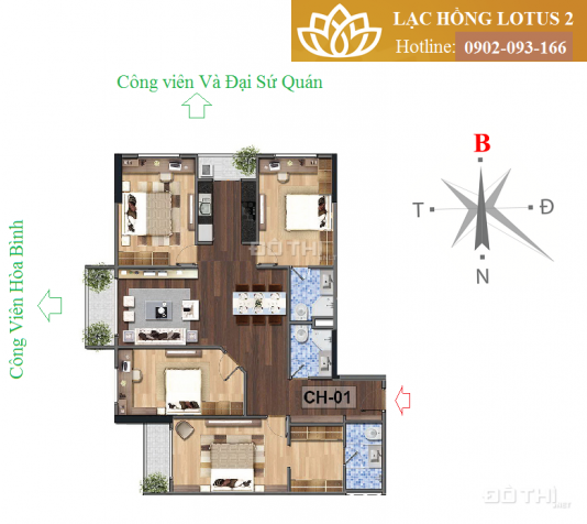 Lạc Hồng Lotus 2 (N01T1 NGĐ) – Căn hộ đẳng cấp Riverside mở bán đợt 1 giá đầu tư hấp dẫn 6497857