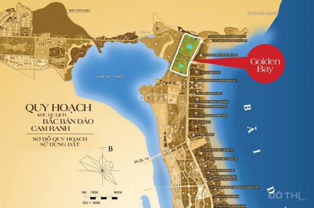 Sở hữu đất BT nghỉ dưỡng biển khi còn rất rẻ Golden Bay Cam Ranh, Bãi Dài, bán giá CĐT 4.4 tr/m2 6892281