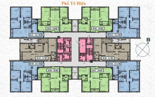 Bán gấp căn hộ chung cư HUD3 Tower 121 - 123 Tô Hiệu, Hà Đông, DT 117m2 6909542