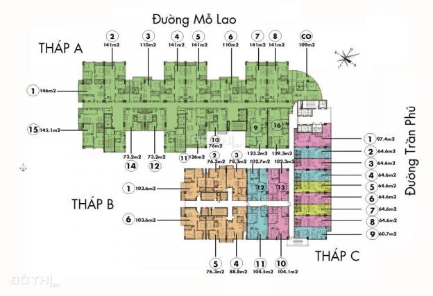 Chung cư cao cấp Hồ Gươm Plaza – Giá 23tr/m2 – Đóng 50% nhận nhà - Cam kết cho thuê 15tr/tháng 6929527