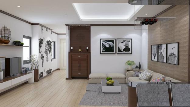 Cho thuê căn hộ Yên Hòa Sunshine (G3AB) 104m2, 2 phòng ngủ, nội thất đầy đủ, tiện nghi, 14 tr/th 9550901