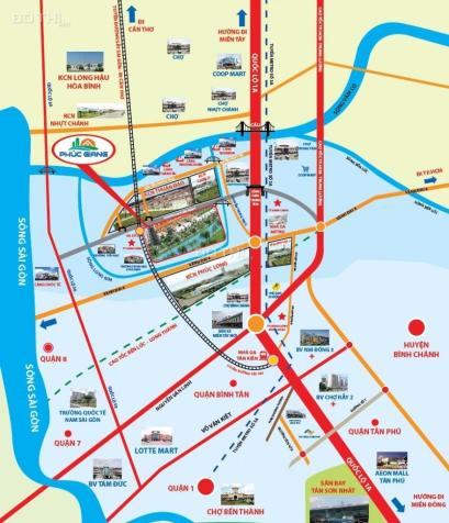 Đất đầu tư và xây trọ, gần KCN Thuận Đạo, liền kề TT Bến Lức, giá 2,5 tr/m2 6971734