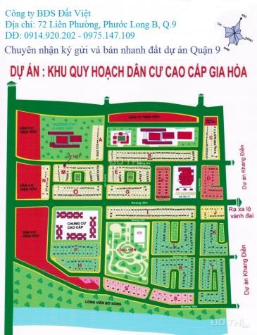 Đất nền dự án Gia Hòa, Phước Long B, Quận 9, bán lô T, diện tích 160m2, giá 44 tr/m2 7022669