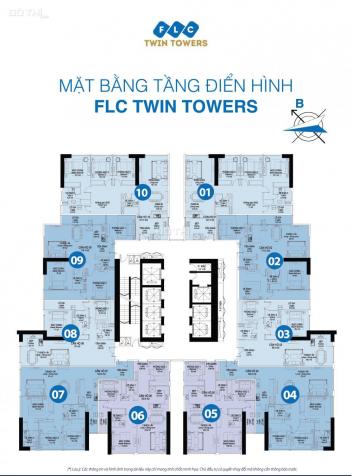 Chung cư FLC Twin Towers 265 Cầu Giấy, giá trực tiếp từ chủ đầu tư chỉ từ 34 triệu/m2 7034377