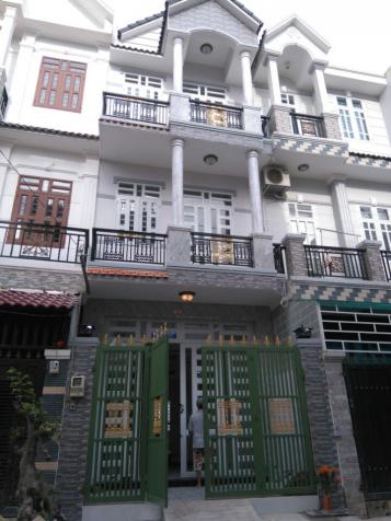 Bán nhà đúc 3 tấm, 1 trệt, 2 lầu, sân thượng, 4.3 x 14m, KDC Sài Gòn Mới, 2.45 tỷ 7122620