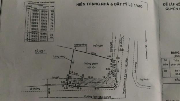 Bán nhà xưởng 2 mặt tiền đường Lê Thị Lơ, DT 437m2, tiện kinh doanh 7146069