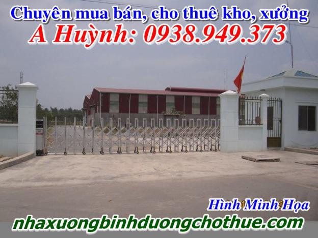 Cho thuê kho, xưởng, TT. Tân Phước Khánh, Tân Uyên, Bình Dương, 2.640m2, LH 0938949373 7221889