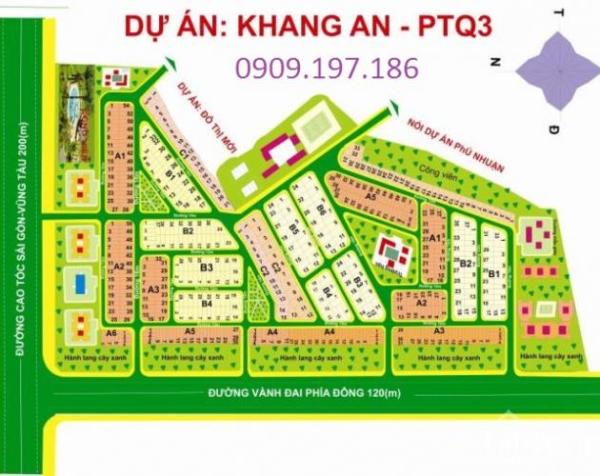 Bán đất khu dân cư Khang An, P. Phú Hữu, Q. 9 Đã có sổ riêng cho từng lô và nhận nền ngay 7256714