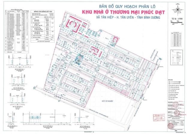 Triển khai mở bán đợt cuối dự án KDC Phúc Đạt, Tân Uyên BD giá cực sốc LH 0911600790 7306151