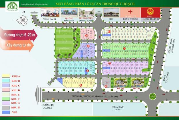 Đất đường 16, P. Long Bình, Q. 9, 102m2, giá 13 triệu/m2, H. Nam 7260813