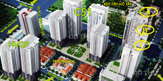 Bán sàn trung tâm thương mại trong quần thể Ecolife Tây Hồ 7173356