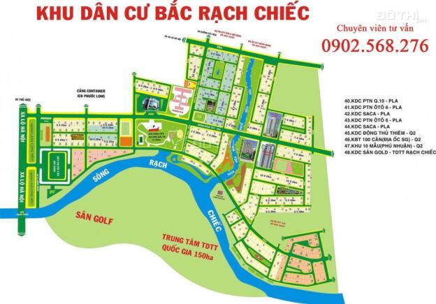 Bán đất mặt tiền sông Rạch Chiếc liền kề quận 2 200m2 giá 16 tr/m2 7204694