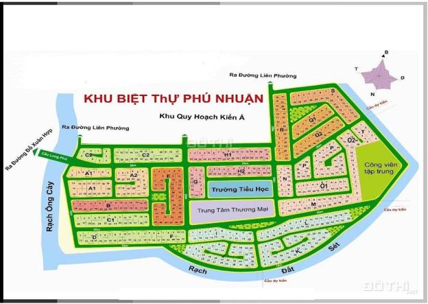 Bán đất nền dự án tại dự án KDC Phú Nhuận - Phước Long B, Quận 9 vị trí đẹp 7248723