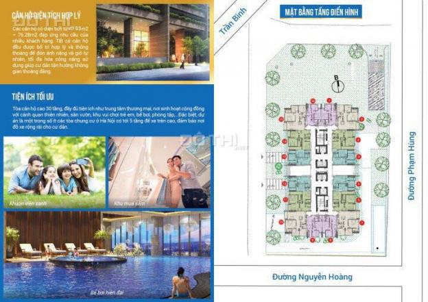 Mở bán đợt 1 dự án siêu hot, FLC 18 Phạm Hùng giá chỉ 1,3 tỷ cho căn 2PN, full NT cao cấp 7265185
