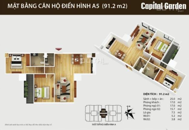 Mở bán căn hộ cao cấp tại Capital Garden - 102 Trường Chinh - trung tâm quận Đống Đa 7339737
