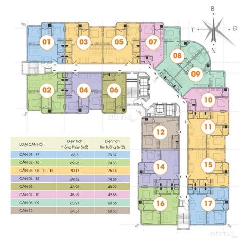 Chủ nhà bán căn hộ CT2B Nghĩa Đô, tầng 1211 DT 74,59m2 cần bán gấp giá 26 tr/m2 Lh: 0974.119.689 7355477