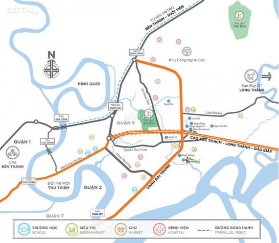 Nhà phố Melosa Khang Điền nhận giữ chỗ block C 5x17m. Giá bán 3,2 tỷ/căn 7356806