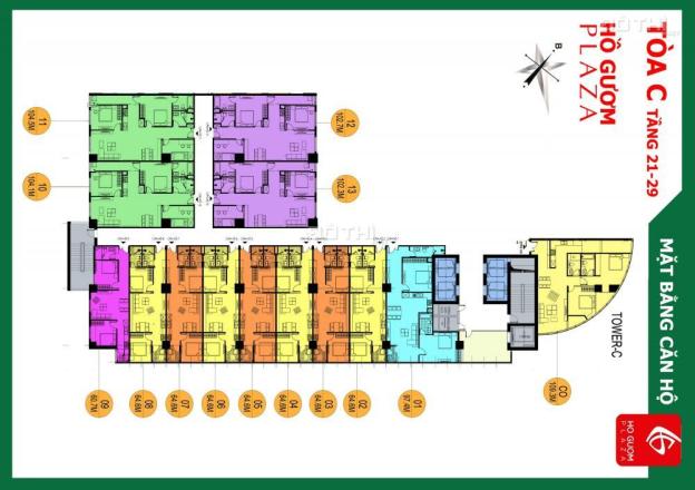 Nhận nhà ở ngay tại chung cư Hồ Gươm Plaza giá 20.5tr/m2 đóng 30% nhận nhà, CK 7,4% 7368144