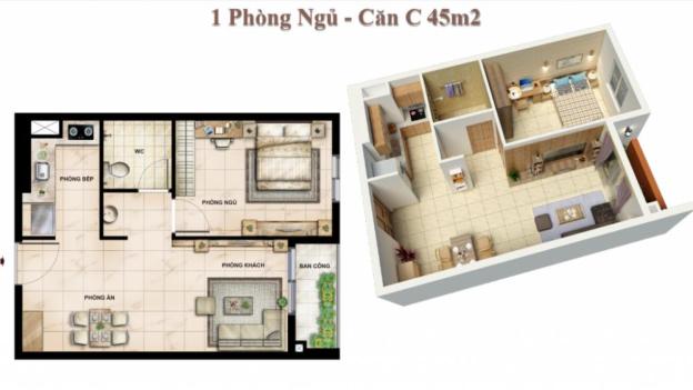 Chỉ 75tr sở hữu ngay căn hộ gần Aeon Mall. LH: 0908 618 578 7392299