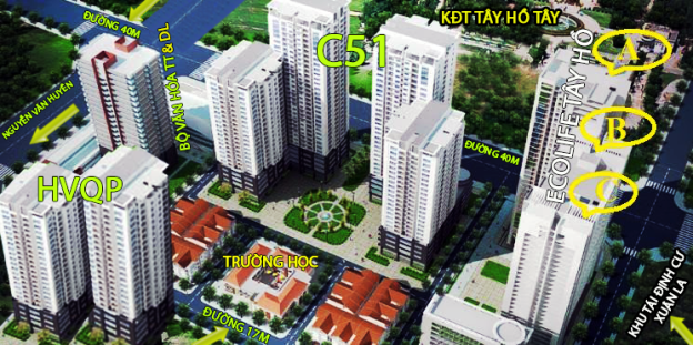 Bán sàn TTTM 1,3 tỷ tiếp giáp 3 mặt đường Hoàng Quốc Việt, Nguyễn Văn Huyên, Võ Chí Công 7393546