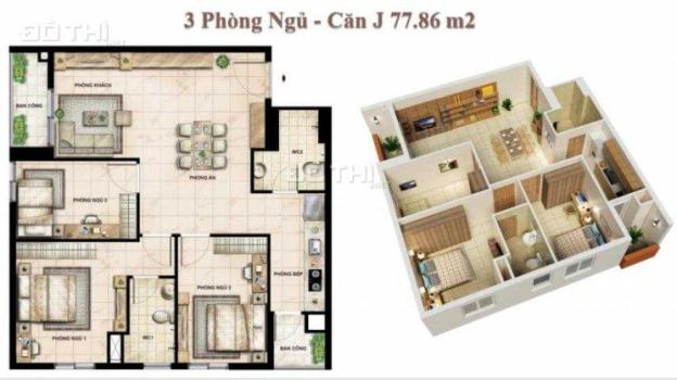 Chỉ 75 triệu dọn vào ở ngay căn hộ 50m2, hoàn thiện nội thất, gần Aeon Mall Bình Tân 7382560