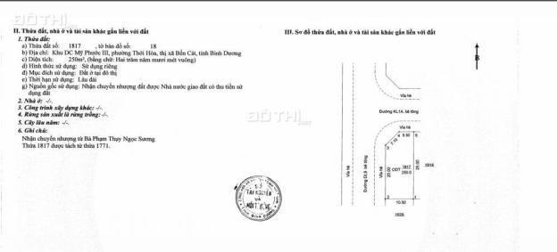 Mỹ Phước – Bình Dương bán lô góc L5 hướng Tây Bắc đường DL9 250m2. LH: 0932545513 7384049