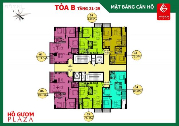 Hồ Gươm Plaza - Tôi có một số căn hộ giá hợp với những gia đình thu nhập thấp - 0972406094 7394307