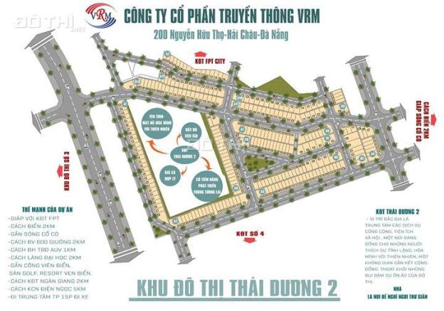 9 lô liền kề cách đại học Đông Á 100m, cách cổng KĐT công nghệ cao FPT 400m 7395587