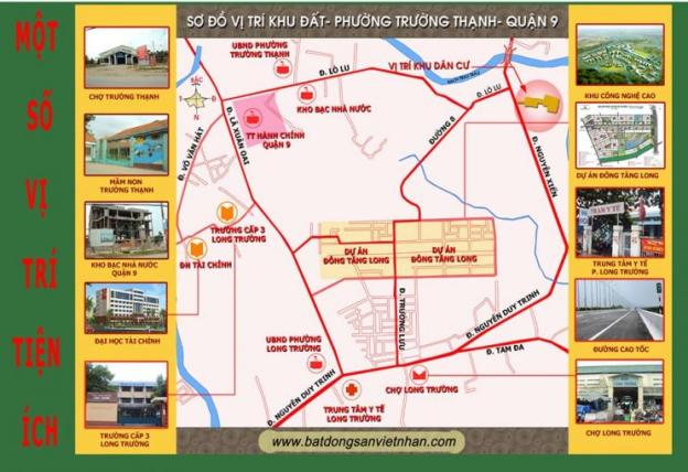 Bán dự án KDC Việt Nhân MT Nguyễn Xiển, Q9 (Việt Nhân Villa Riverside), LH: 0912 51 9595  7502800