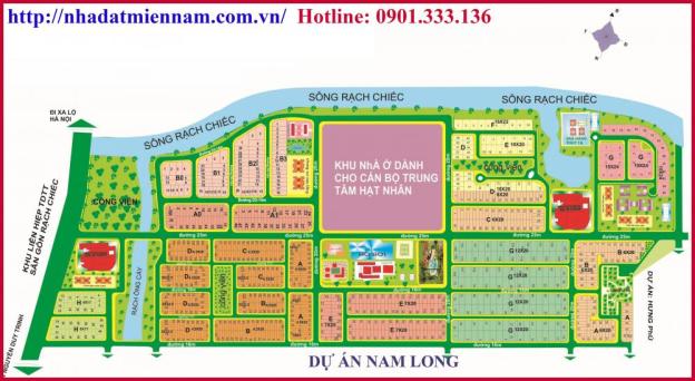 Bán đất biệt thự khu dân cư Nam Long, Phước Long B, Quận 9. Giá 23tr/m2 7609987