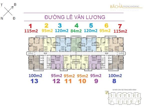 Suất ngoại giao giá rẻ, 95m2, 3 phòng ngủ, tầng thấp, CC C37 Bộ Công An, Lê Văn Lương 7524809