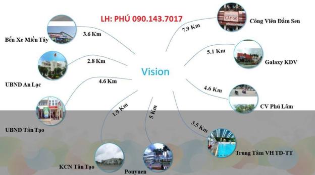 Căn hộ cao cấp Vision-1 Bình Tân, giá tốt nhất khu vực phía tây thành phố 7635897
