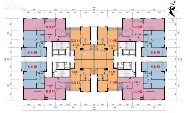 Nhanh tay sở hữu CH mặt đường Xuân Đỉnh chỉ có 1.4 tỷ ~ 24 triệu/m2, ưu đãi LS 0% 7514523