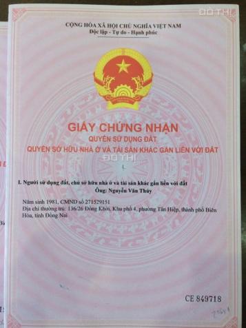 Bán lô đất 12x30m mặt tiền đường Đinh Quang Ân, Phường Phước Tân 7519252