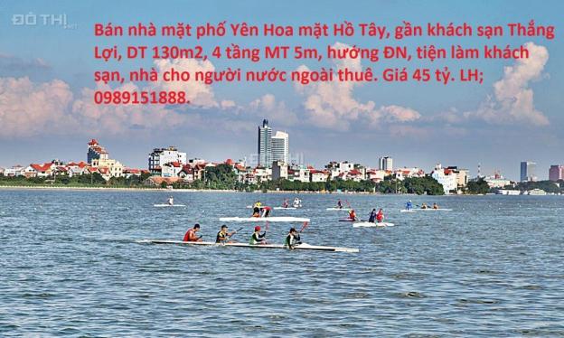 Bán nhà mặt phố tại phố Yên Hoa, Phường Xuân La, Tây Hồ, Hà Nội 7541028