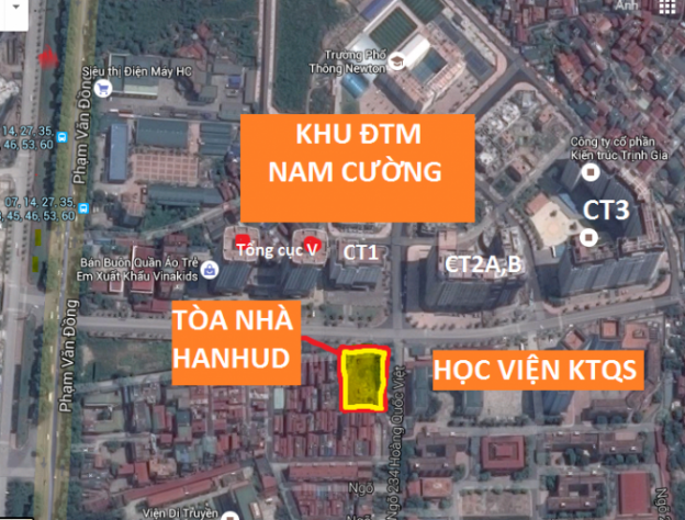 Bán chung cư Hanhud 234 Hoàng Quốc Việt 7688344