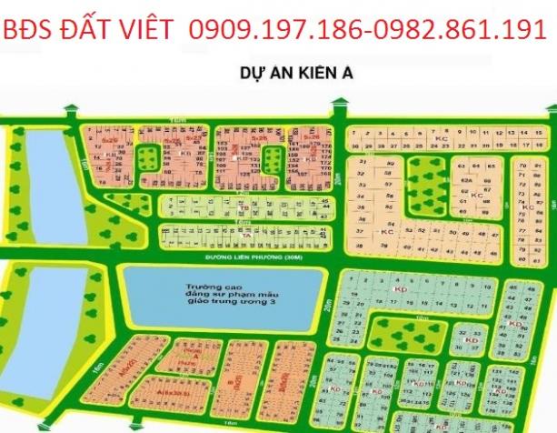 Bán đất dự án quận 9, đất nền Kiến Á, DT 10x20m, giá 22 tr/m2 9914994