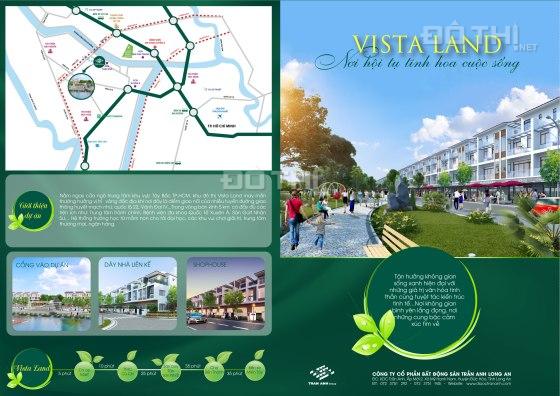 Cần bán đất nền dự án Vista Land gần Củ Chi, gía 300 triệu/nền. LH 0935521383 7552787