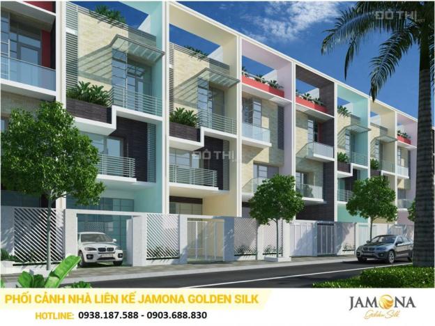 Bán nhà phố liên kế dự án cao cấp Jamona Golden Silk đường Bùi Văn Ba, Q7 ven sông 7566147