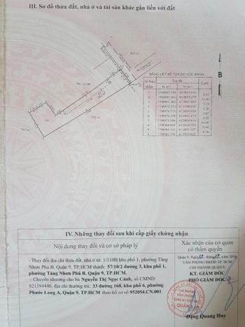 Bán đất xây nhà rộng ở đường Số 3 Đình Phong Phú, Q9 110.8m2 7734818