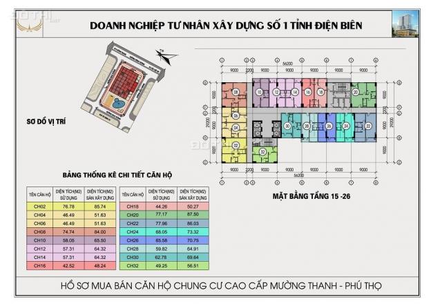 Bán căn hộ chung cư Mường Thanh Việt Trì - 14 tr/m2 7581233