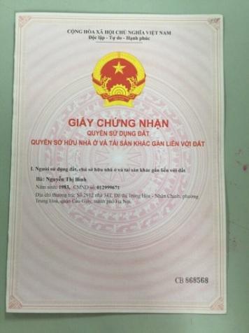 Bán nhà mặt ngõ 5 Hoàng Quốc Việt DT 41m2 xây 4 tầng ĐT 0983001357 7638247