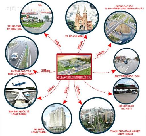 Bán nhà liền kề tại dự án KDC thương mại Phước Thái, Biên Hòa, Đồng Nai diện tích 140m2, 0902420177 7597739