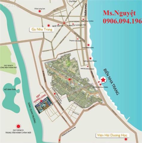 Bán đất nền dự án Hoàng Long, Nha Trang, 0906.094.196 7598574