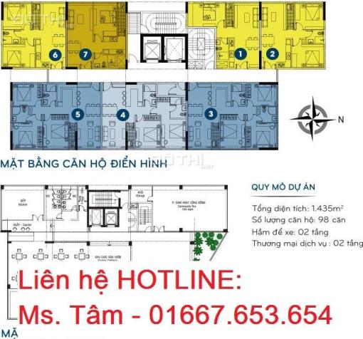 Căn hộ chung cư Rosena giá từ 1.4 tỷ gần ĐH Hutech 7600155