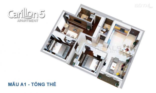 Bán căn hộ Carillon 5 Tân Phú, giá chỉ 988tr/ căn, tặng 2 năm phí quản lý. LH: 0936745479 7603368